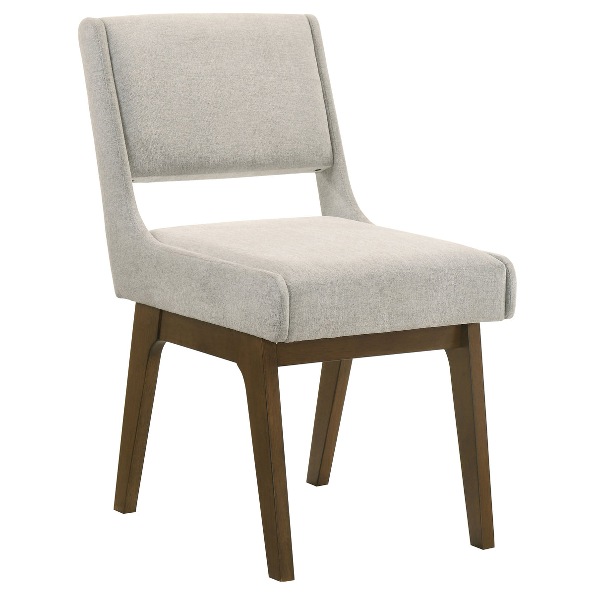 Galindo Upholstered Dining Side Chair (Set of 2) - Light Grey