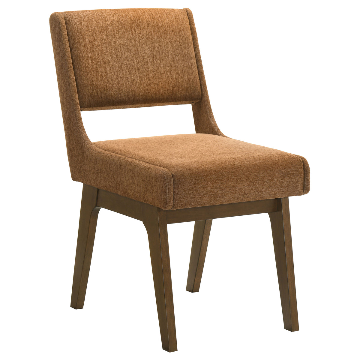 Galindo Upholstered Dining Side Chair (Set of 2) - Nutmeg