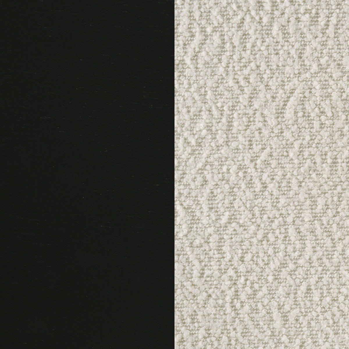 Kehoe Upholstered Counter Height Chair (Set of 2) - Black, Cream