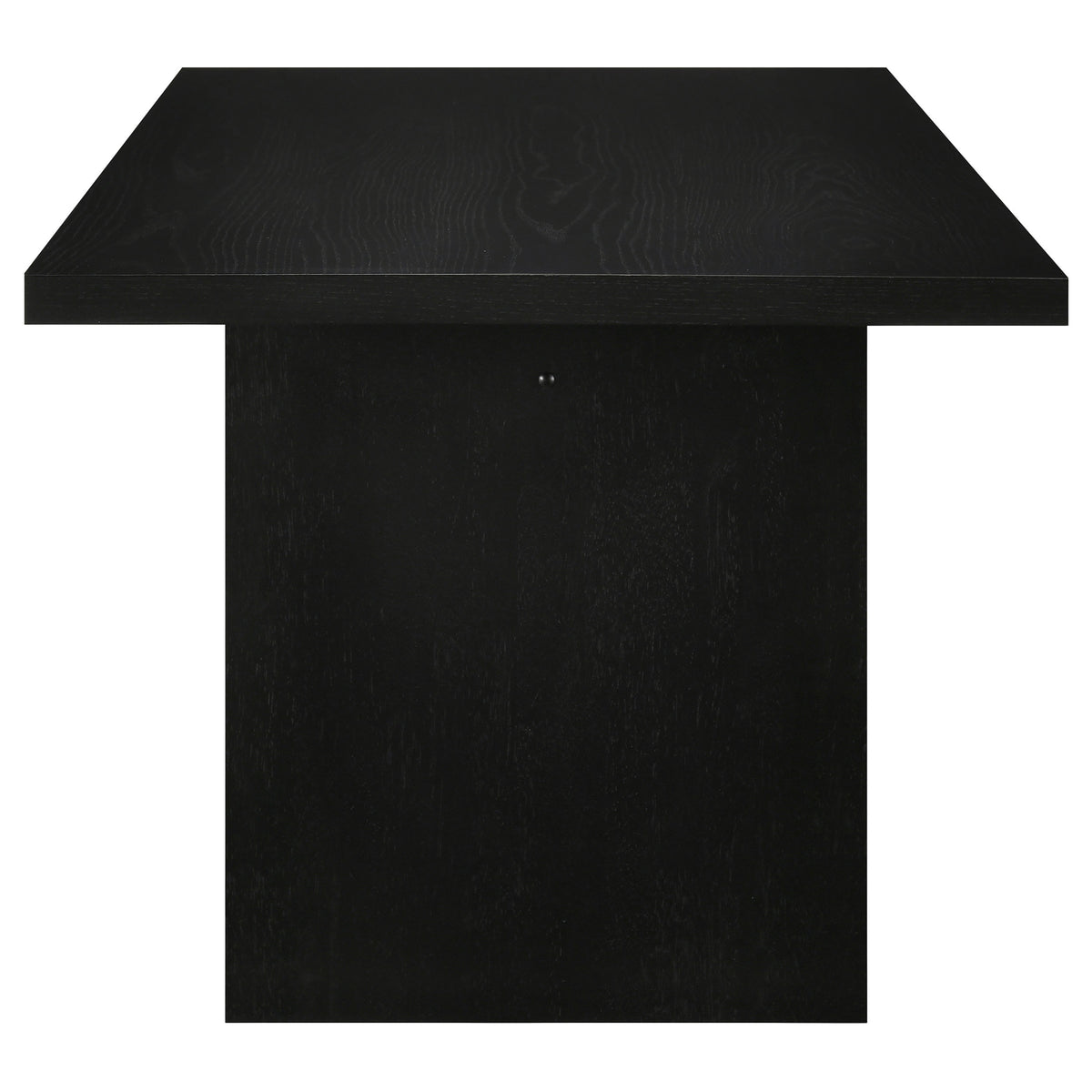 Decker 7-piece 82-inch Rectangular Dining Set Wheat - Black