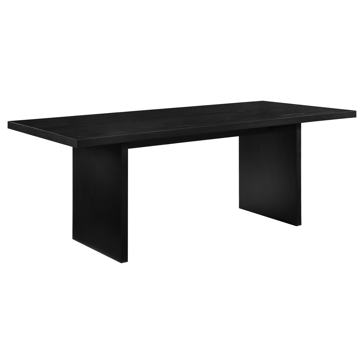 Decker 82-inch Rectangular Wood Dining Table - Black