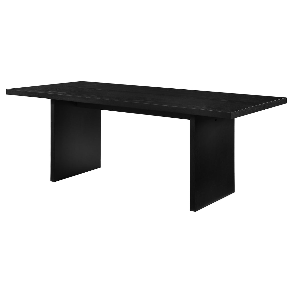 Decker 82-inch Rectangular Wood Dining Table - Black