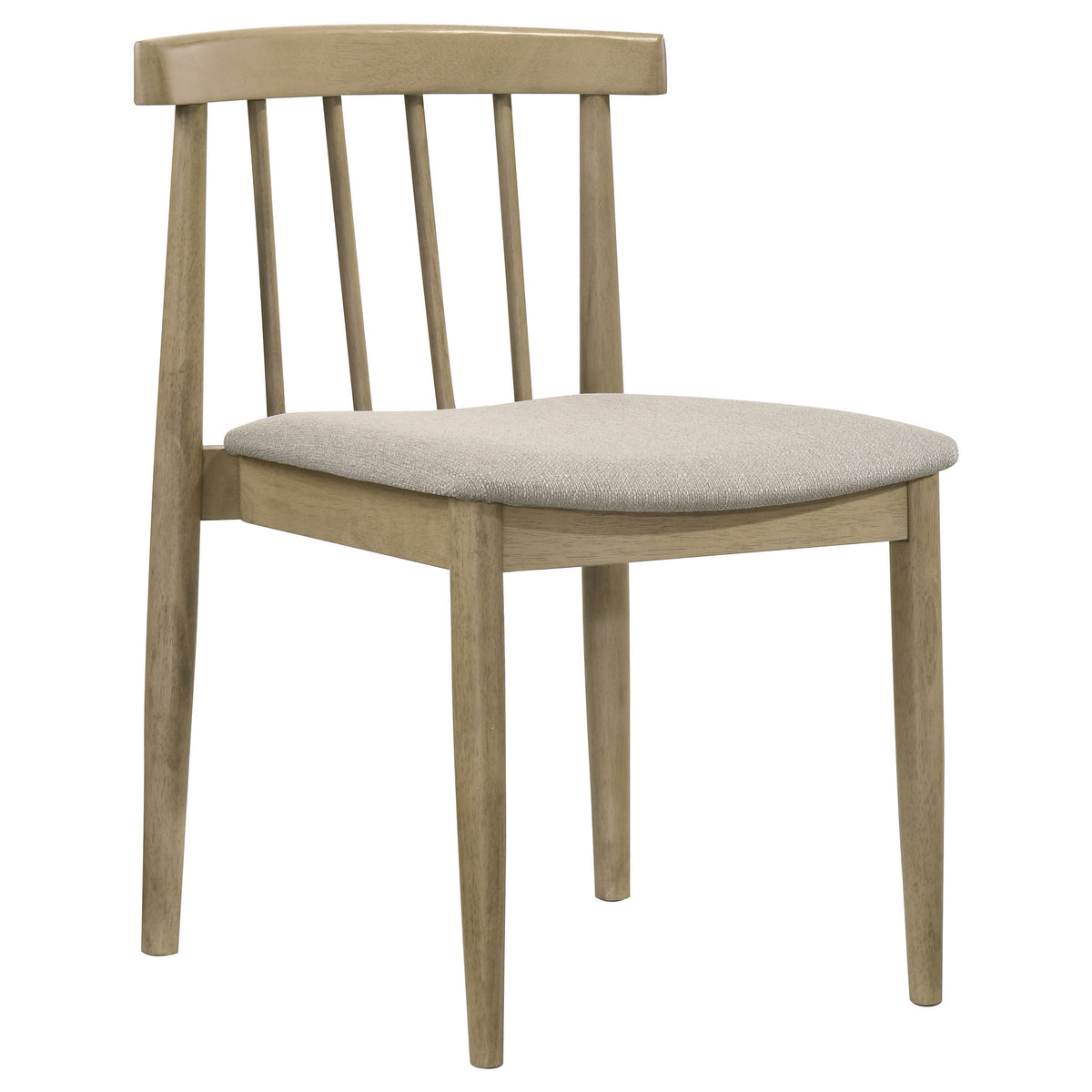 Decker 7-piece 82-inch Rectangular Dining Set Wheat - Natural Oak