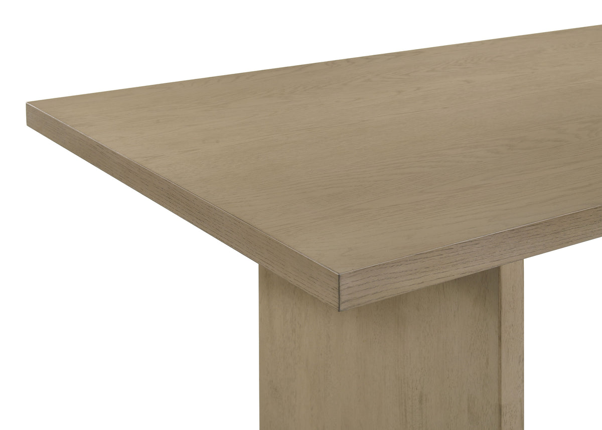 Decker 82-inch Rectangular Wood Dining Table - Natural Oak