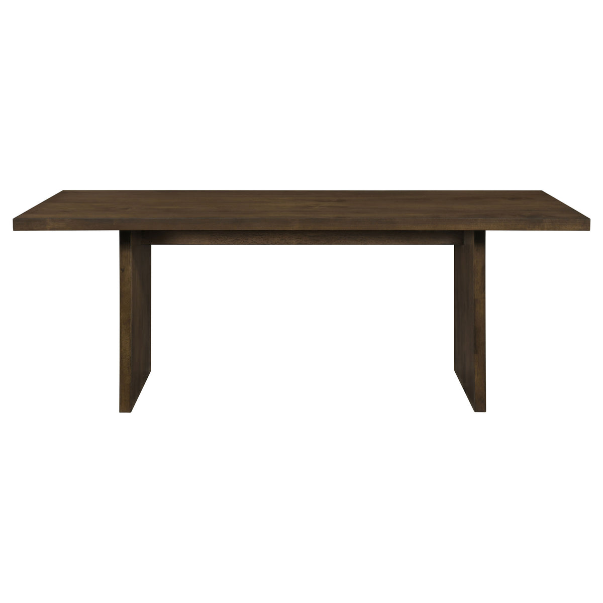 Decker 7-piece 82-inch Rectangular Dining Set Wheat - Walnut