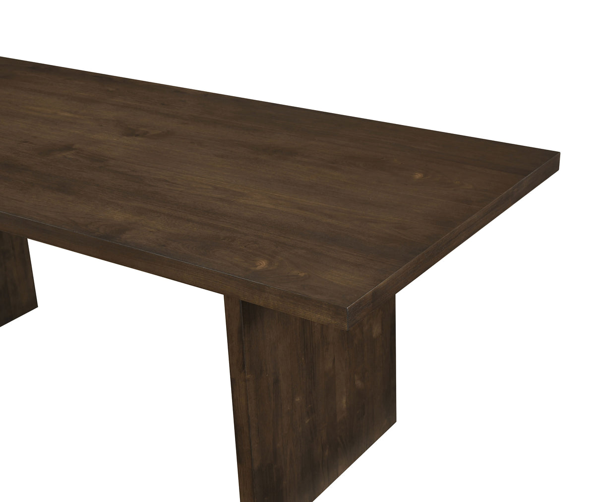 Decker 7-piece 82-inch Rectangular Dining Set Wheat - Walnut