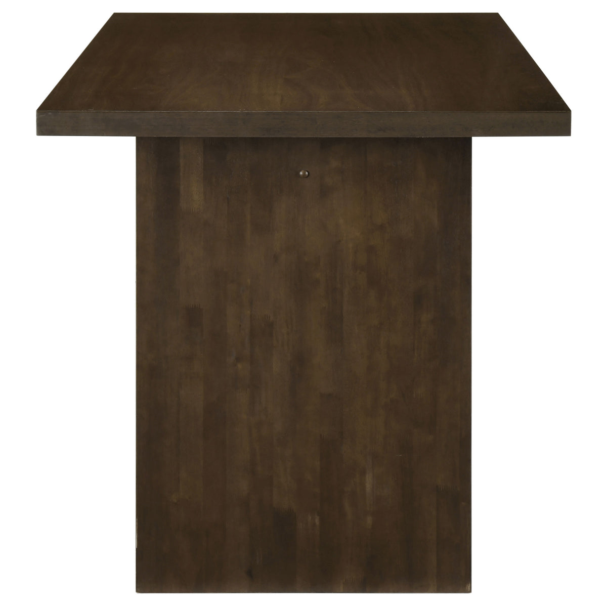 Decker 7-piece 70-inch Rectangular Counter Height Dining Set with Kehoe Counter Chairs - Walnut, Black