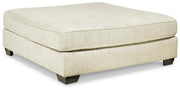 Rawcliffe Oversized Accent Ottoman Chenille