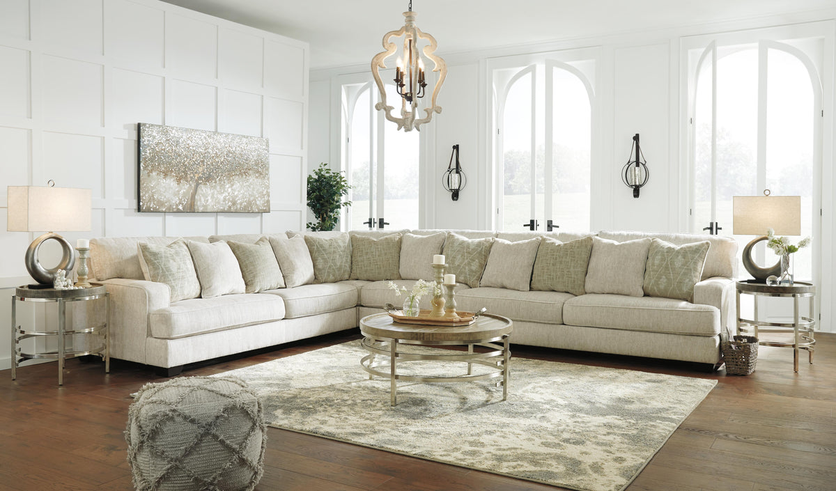 Rawcliffe 4-Piece Sectional Chenille