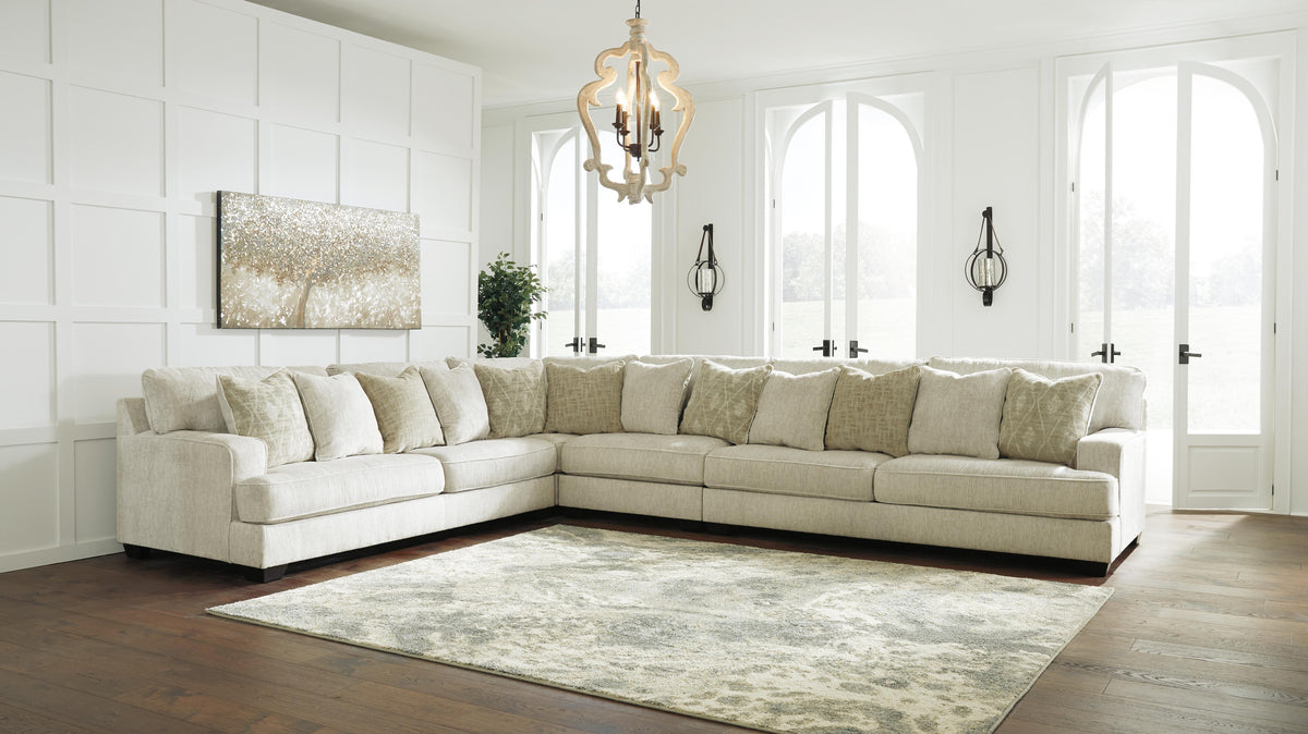 Rawcliffe 4-Piece Sectional Chenille