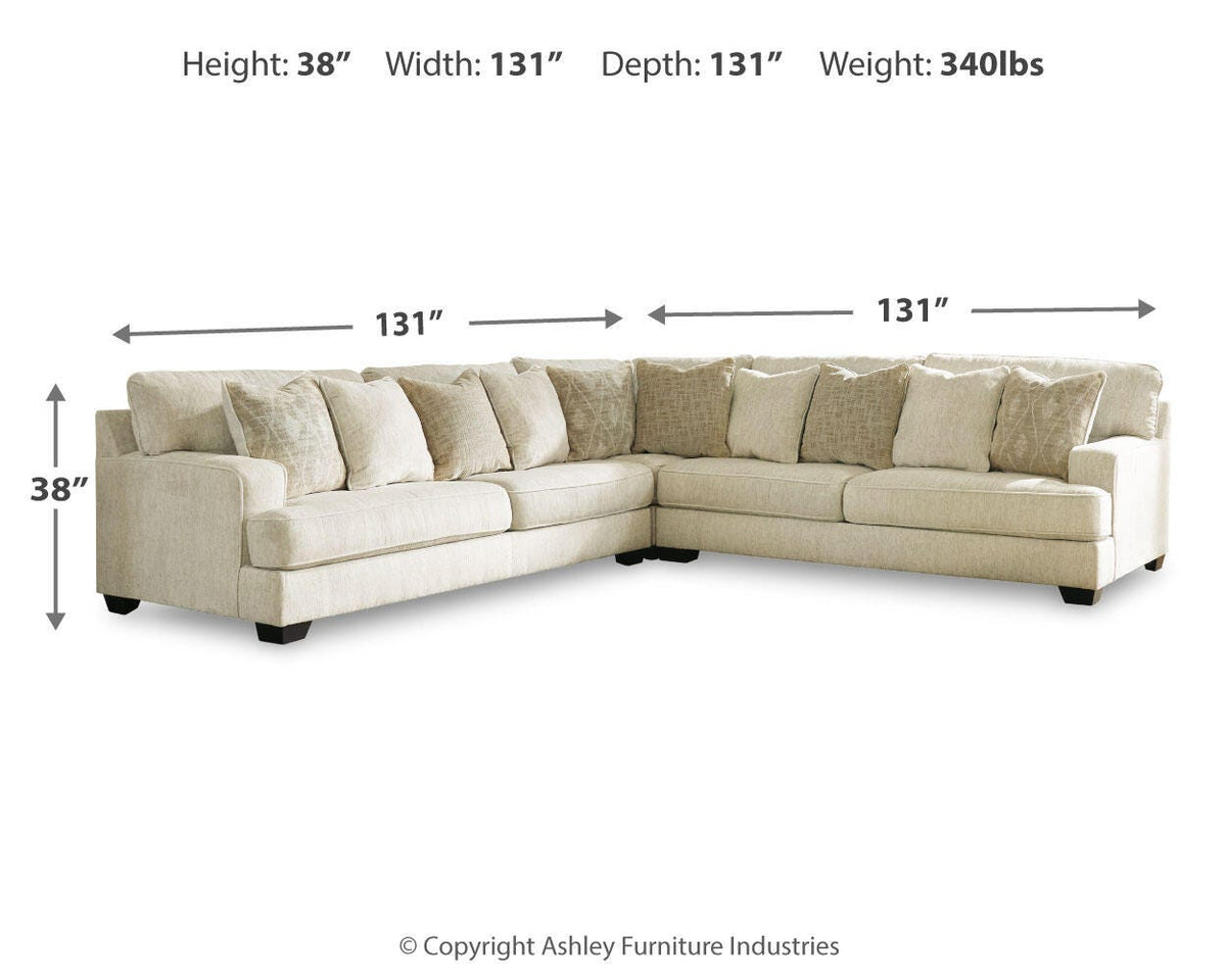 Rawcliffe 5-Piece Sectional Chenille