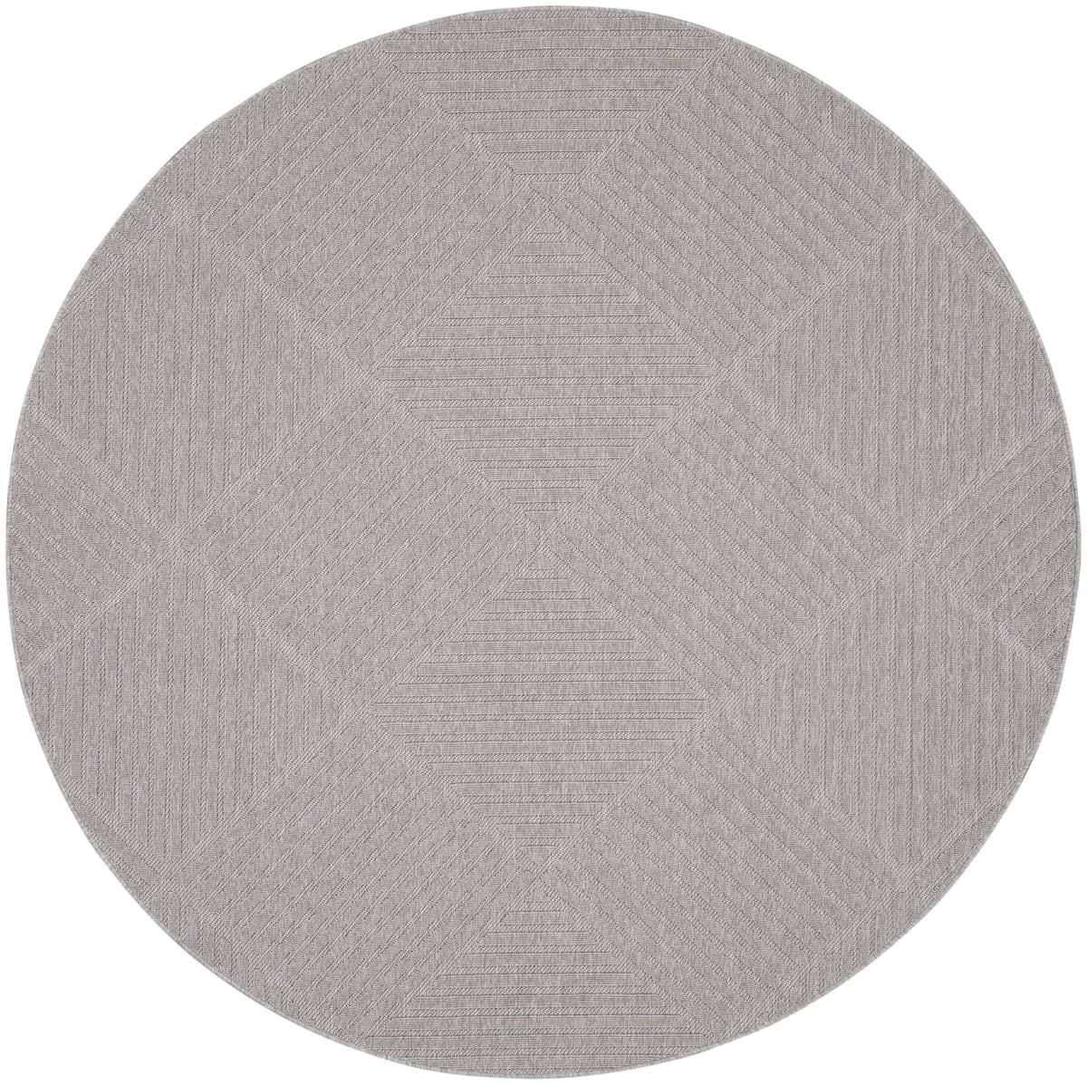 Cozumel CZM05 Light Grey Rug - Round