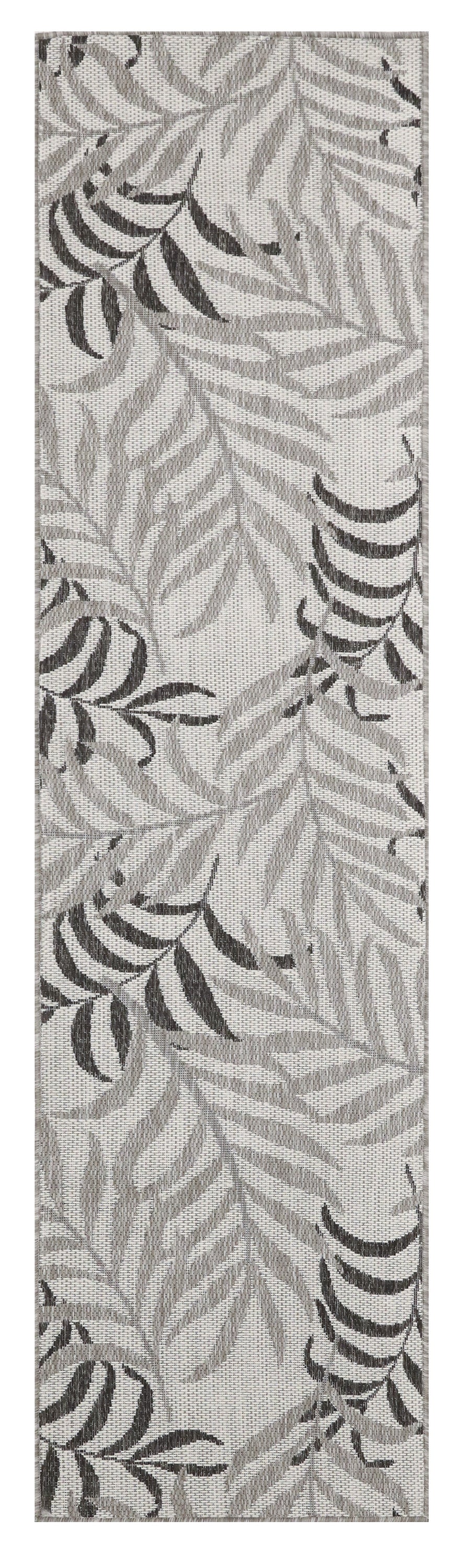 Garden Oasis GOA01 Grey Rug - Runner