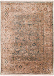 Luxurious LRS03 Ivory Blue Rug - Rectangle