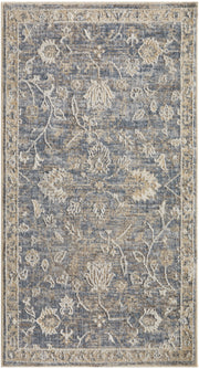 Retreat RET01 Blue Rug - Rectangle