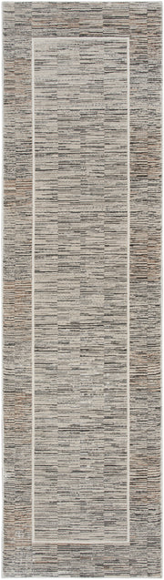Desire DSR02 Charcoal Grey Rug - Runner