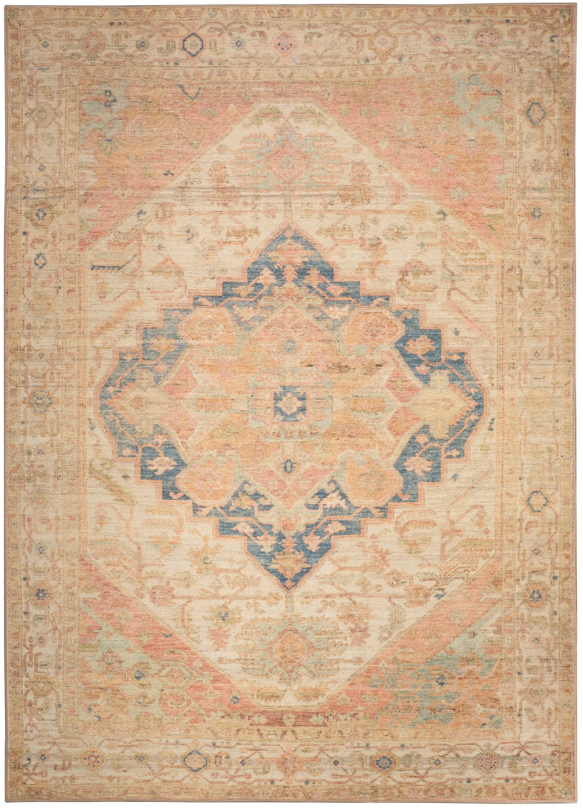 Vintage Washables VWS15 Multicolor Rug - Rectangle