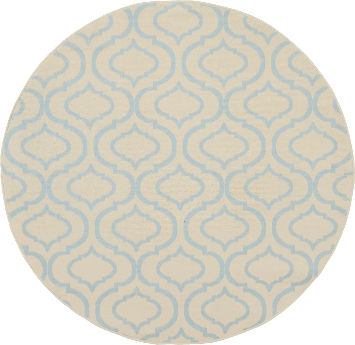 Jubilant JUB19 Ivory Blue Rug - Round