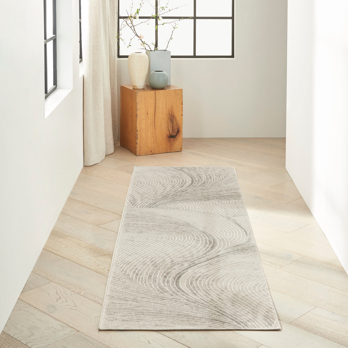 CK029 Captivating CVT06 Ivory Rug - room scene