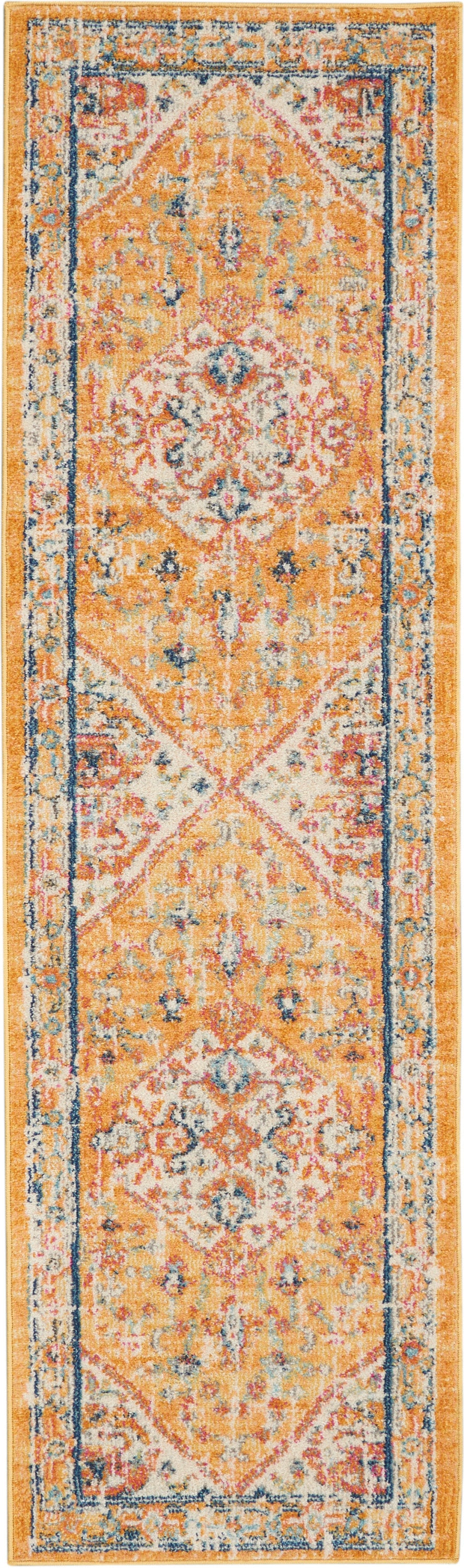 Passion PSN23 Ivory Yellow Rug - Runner