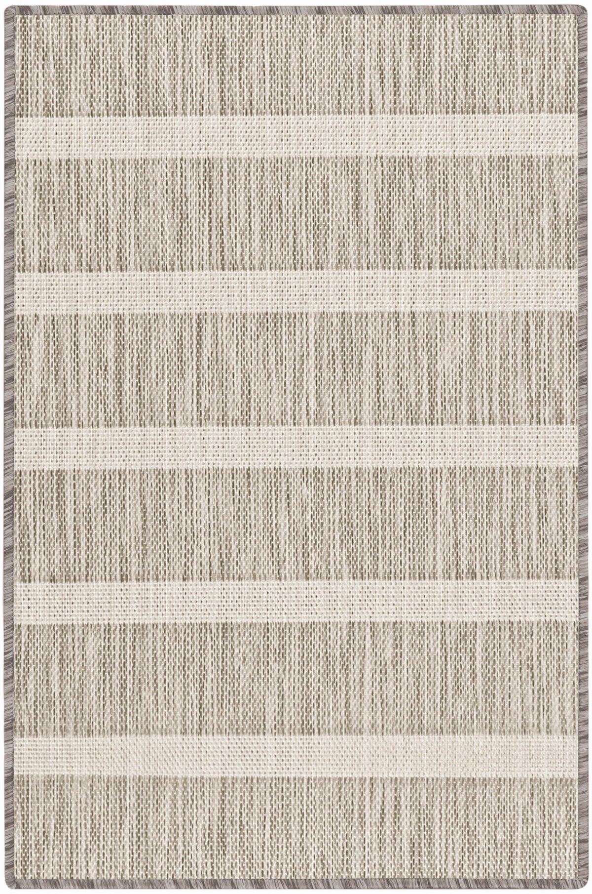 Positano POS03 Grey Ivory Rug - Rectangle