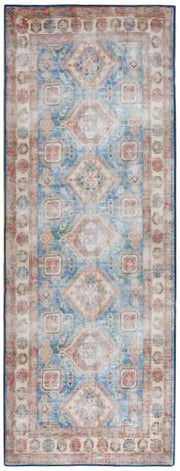 Fulton FUL08 Blue Ivory Rug - Runner