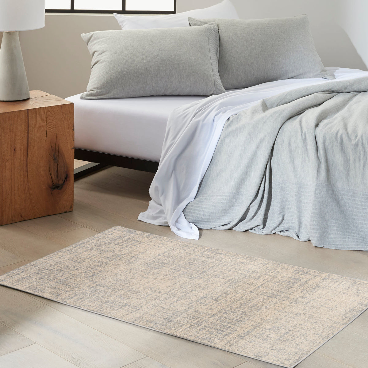 CK030 Currents CUR01 Beige Grey Rug - room scene