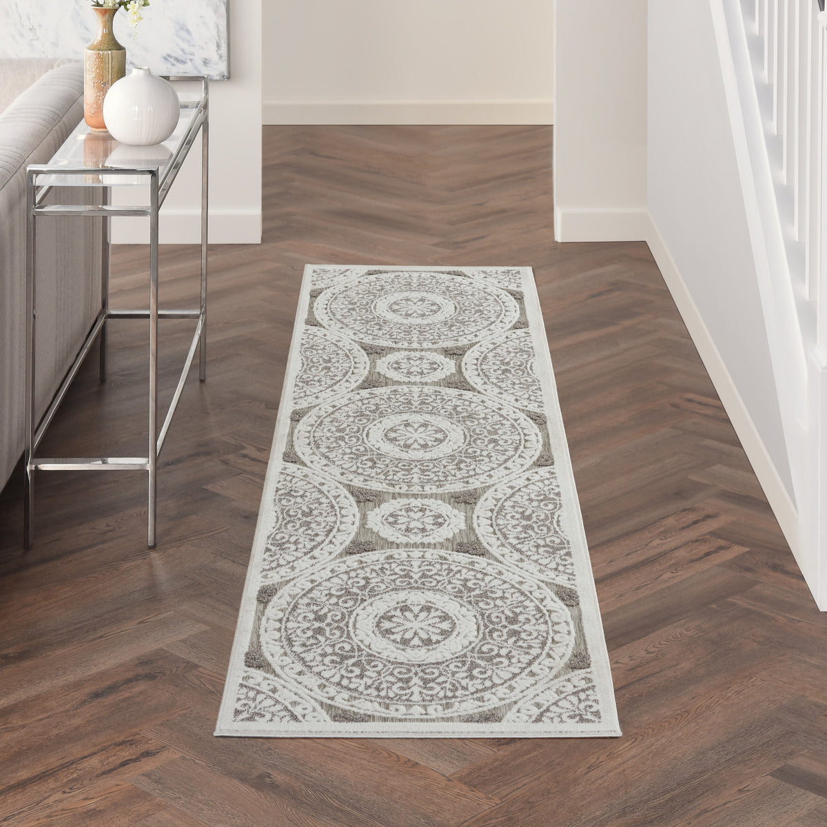 Key Largo KLG03 Taupe Rug - room scene