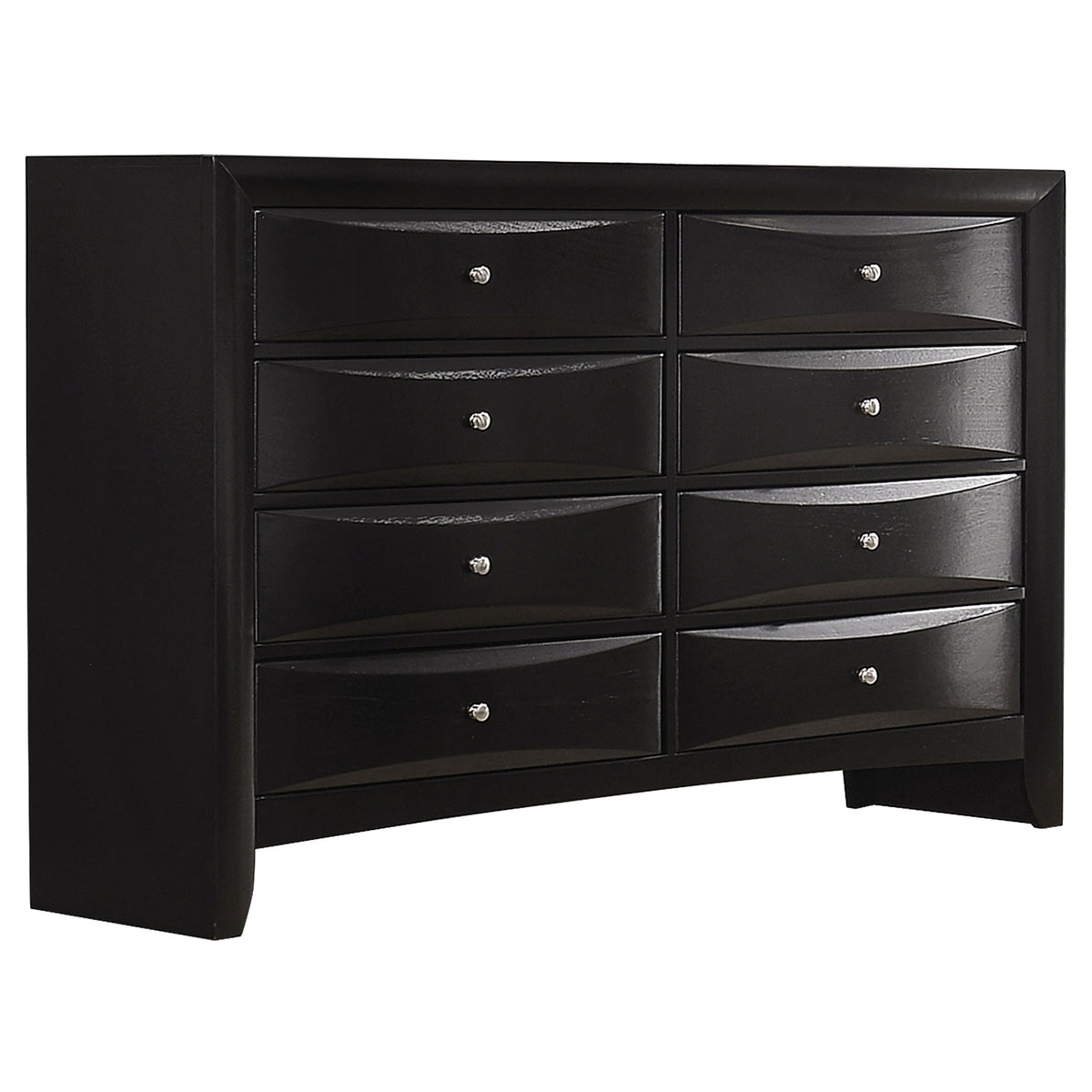 Briana 8-drawer Dresser Black - Without Mirror