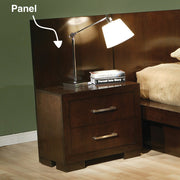 Jessica Wood Bed Panels - Cappuccino