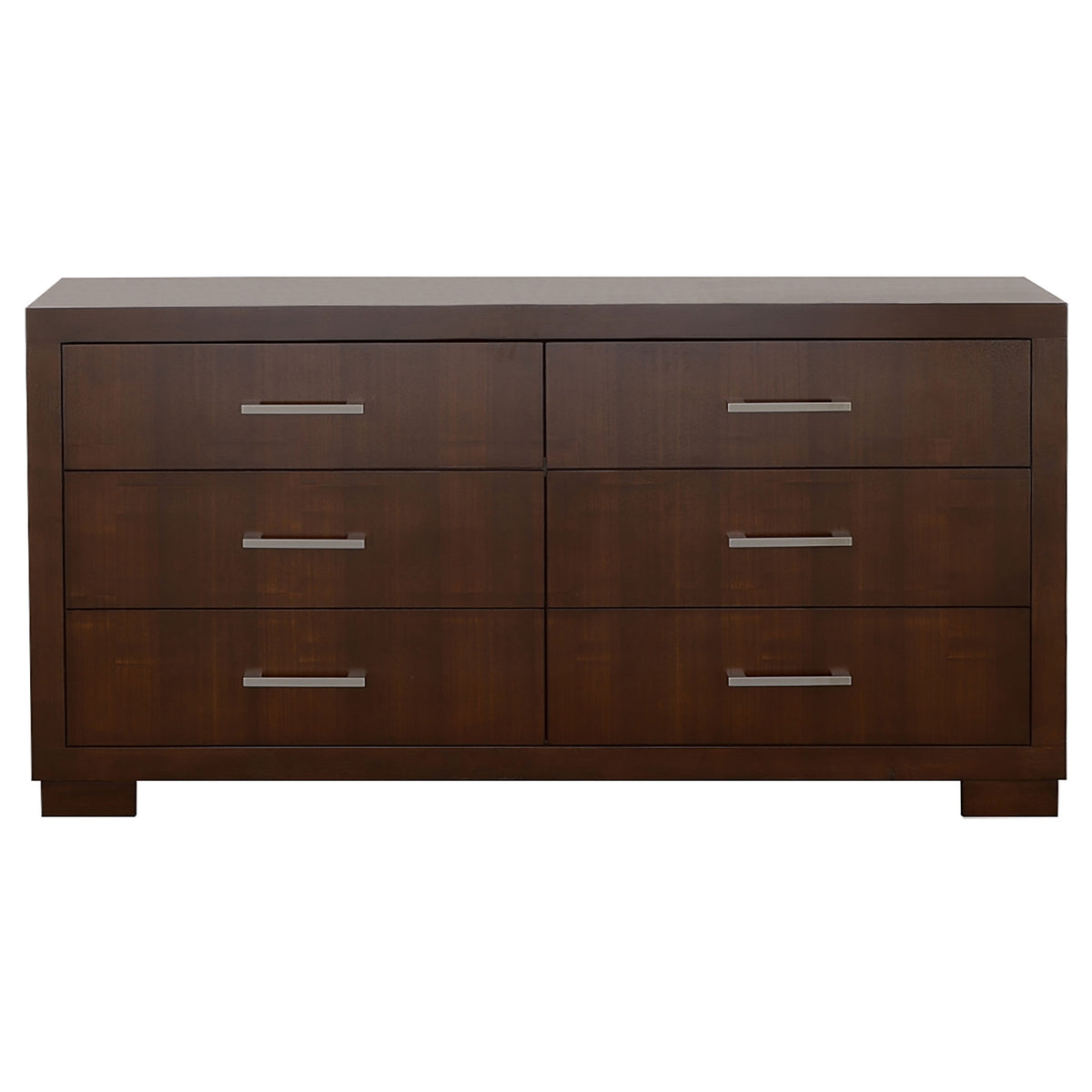 Jessica 5-piece LED Bedroom Set - Queen, Cappuccino
