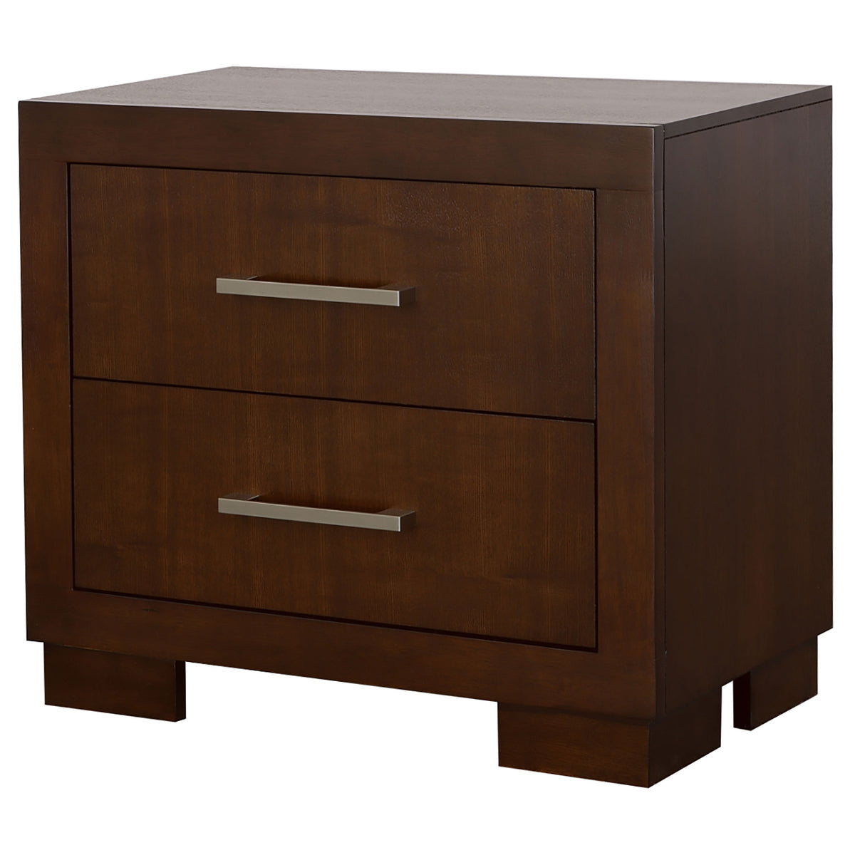 Jessica 2-drawer Nightstand - Cappuccino
