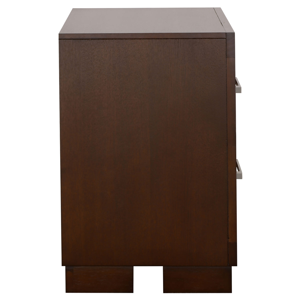 Jessica 2-drawer Nightstand - Cappuccino