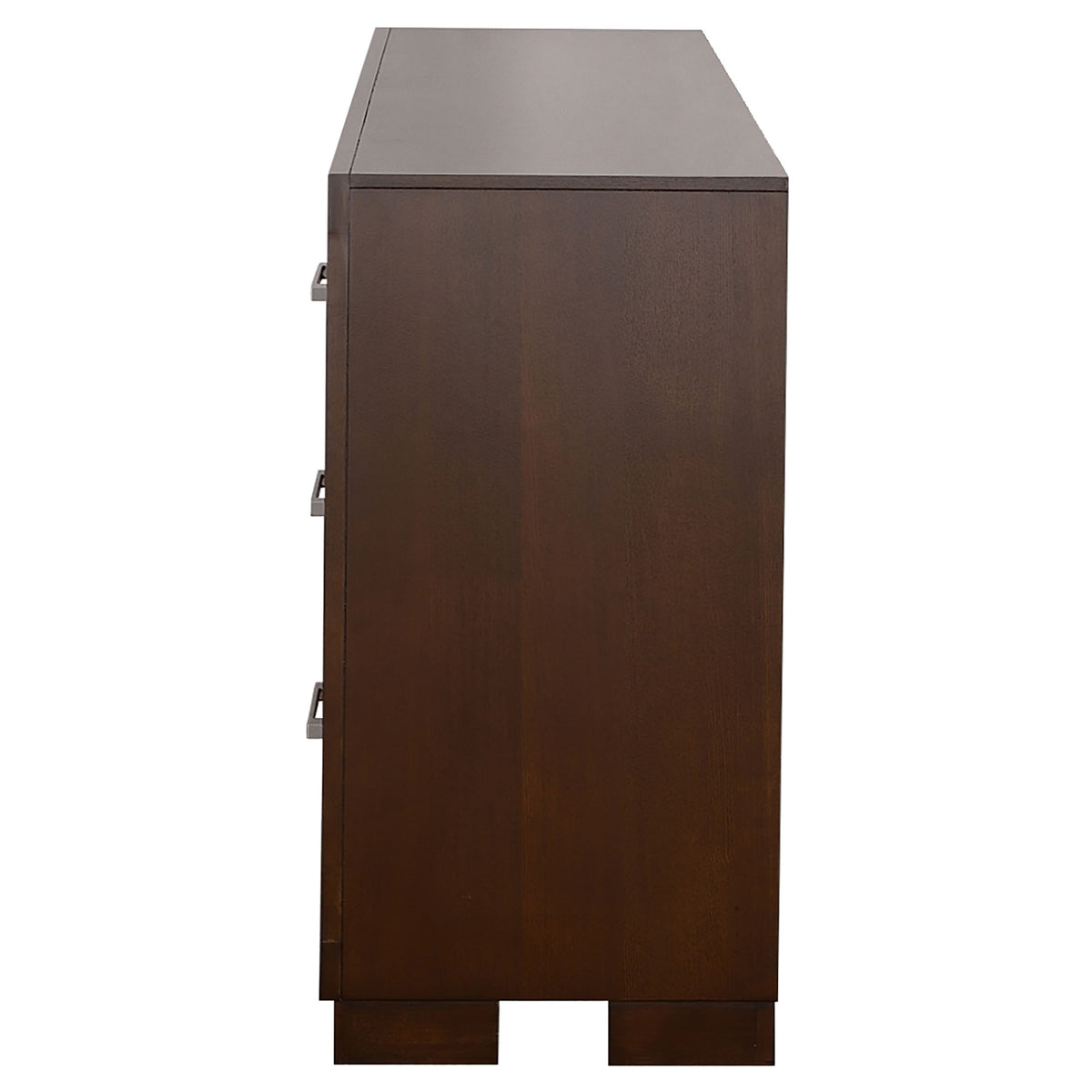 Jessica 6-drawer Dresser - Cappuccino, Without Mirror