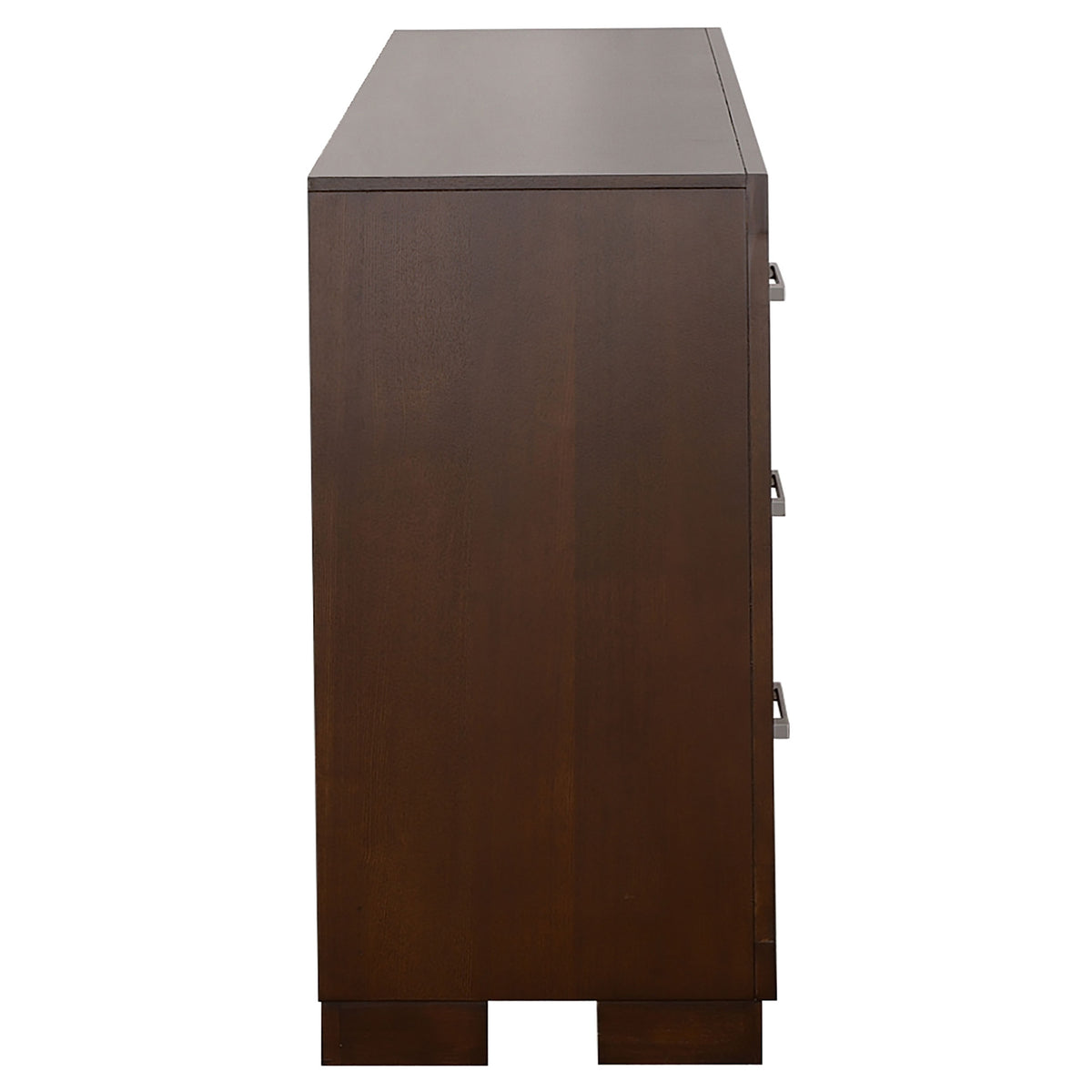 Jessica 6-drawer Dresser - Cappuccino, Without Mirror