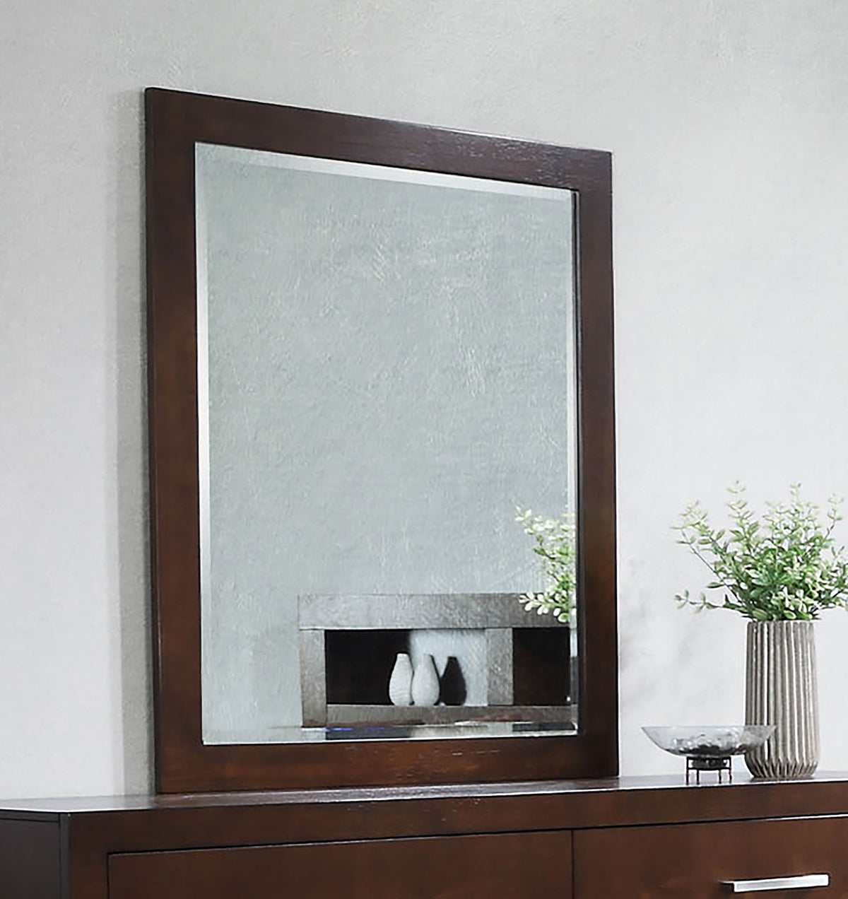 Jessica Dresser Mirror - Cappuccino