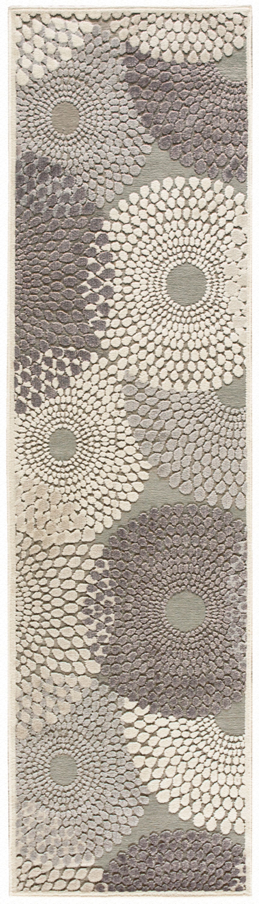 Graphic Illusions GIL04 Grey Rug - Runner