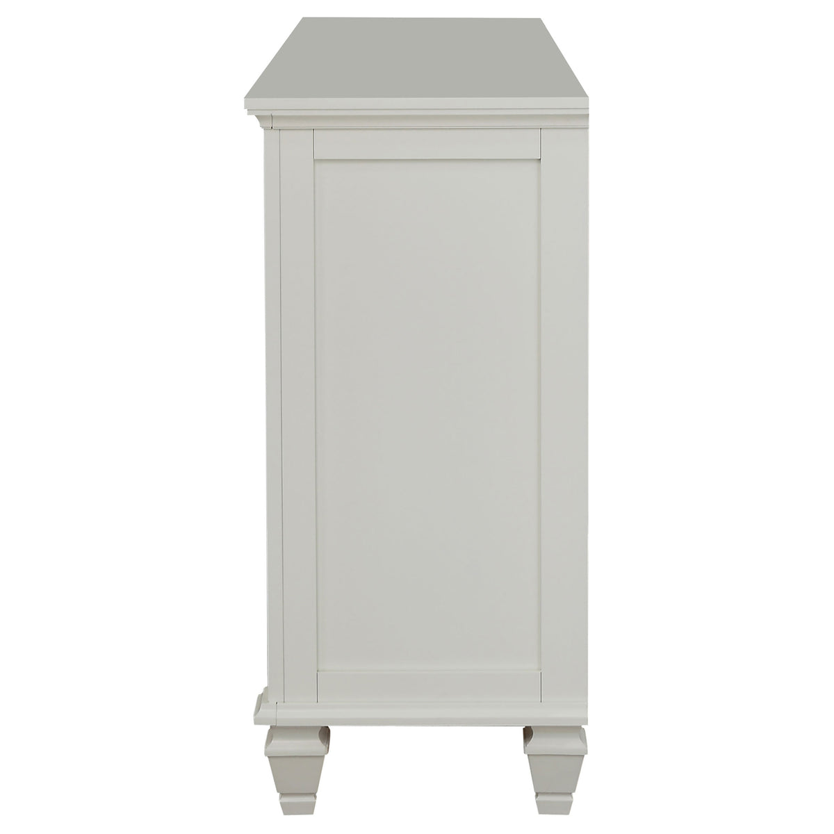 Sandy Beach 11-drawer Dresser Cream White - Without Mirror