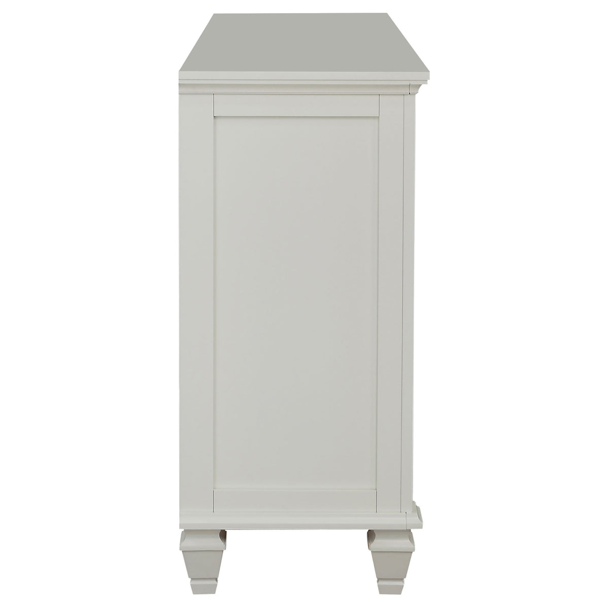 Sandy Beach 11-drawer Dresser Cream White - Without Mirror