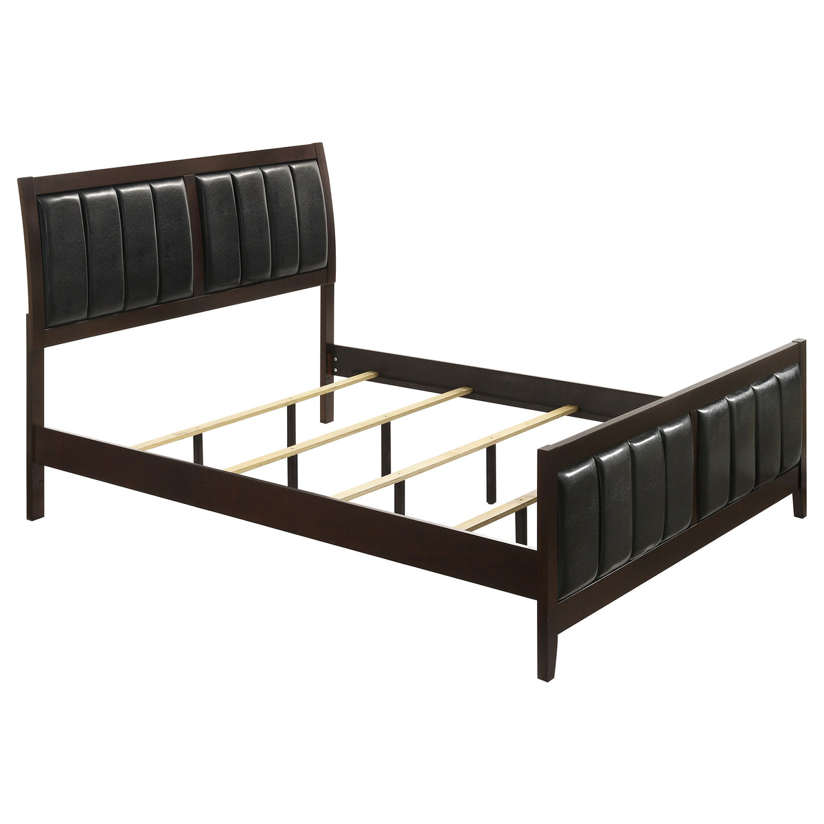 Carlton 4-piece Bedroom Set Cappuccino - Eastern King