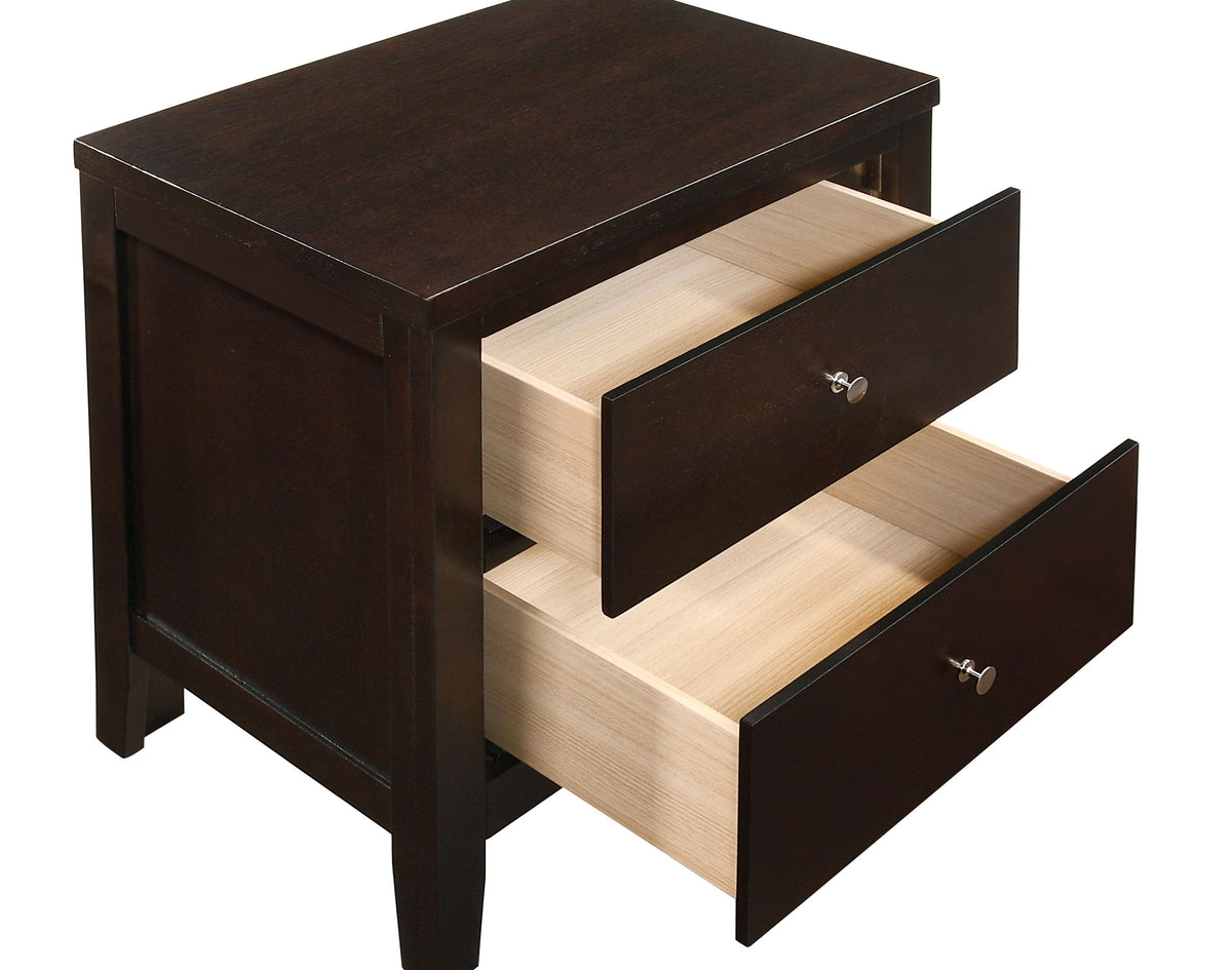Carlton 4-piece Bedroom Set Cappuccino - California King