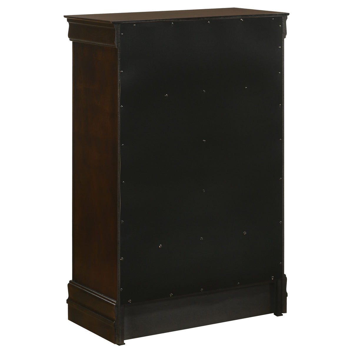Louis Philippe 5-drawer Bedroom Chest - Cappuccino