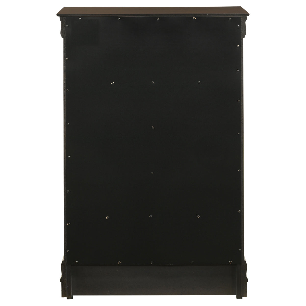Louis Philippe 5-drawer Bedroom Chest - Cappuccino