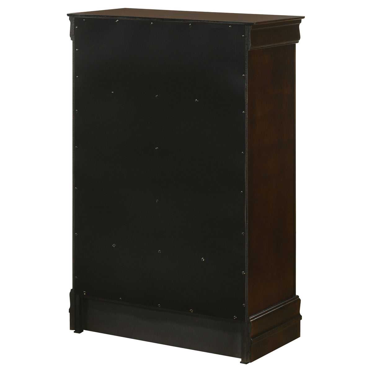 Louis Philippe 5-drawer Bedroom Chest - Cappuccino
