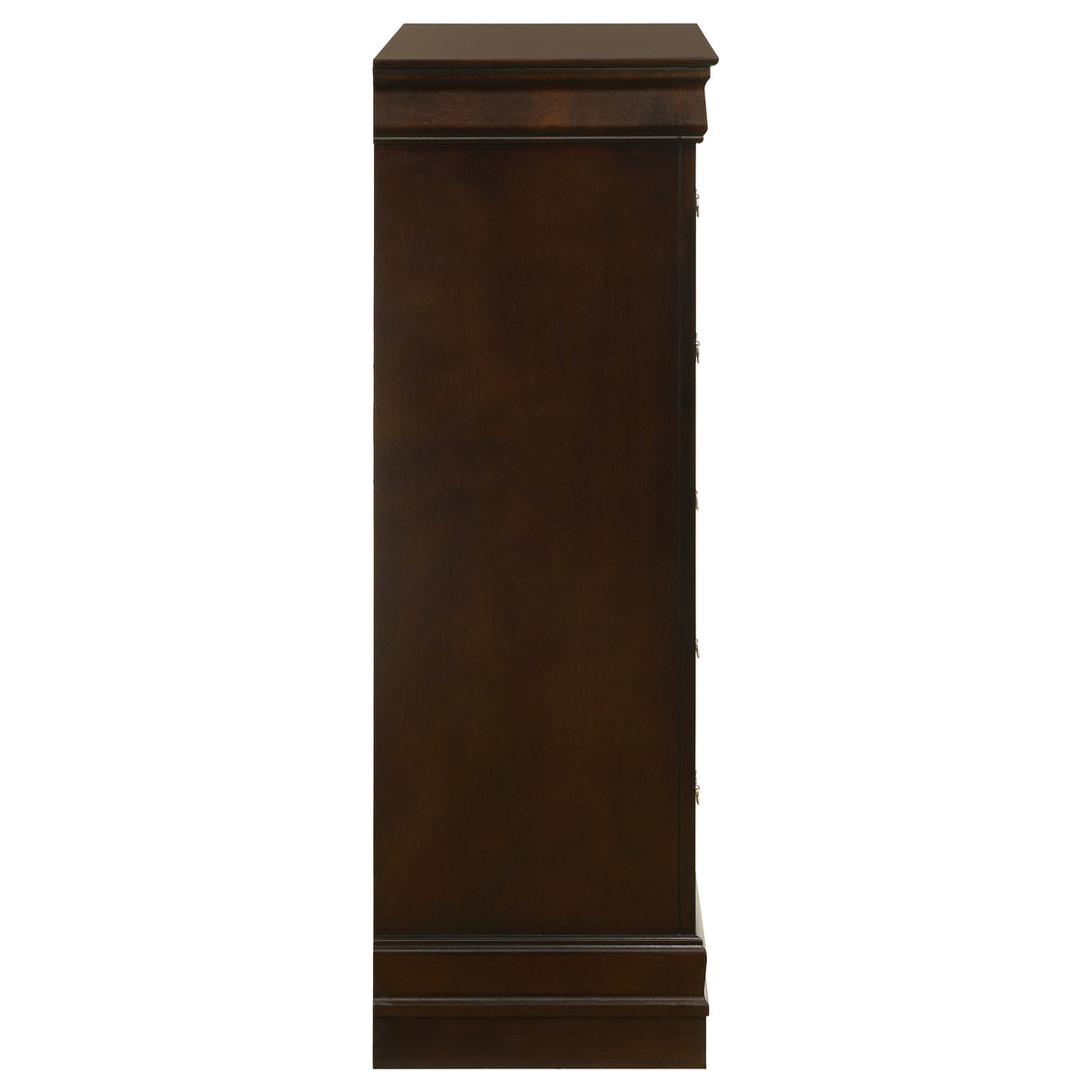 Louis Philippe 5-drawer Bedroom Chest - Cappuccino