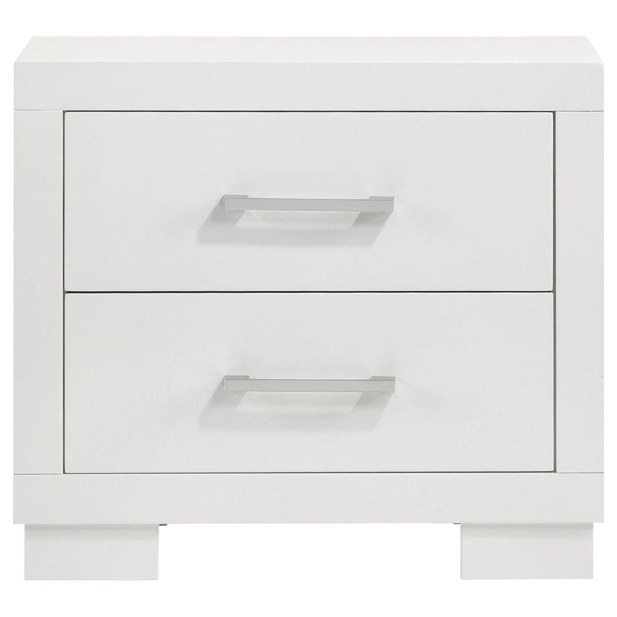 Jessica 4-piece LED Bedroom Set - Eastern King, Snow White