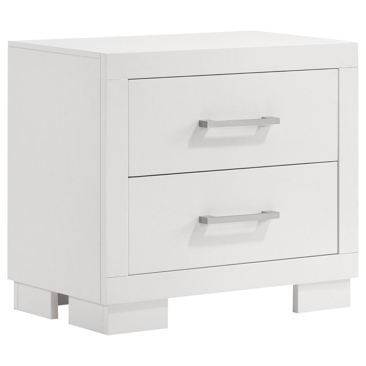 Jessica 5-piece LED Bedroom Set - Eastern King, Snow White