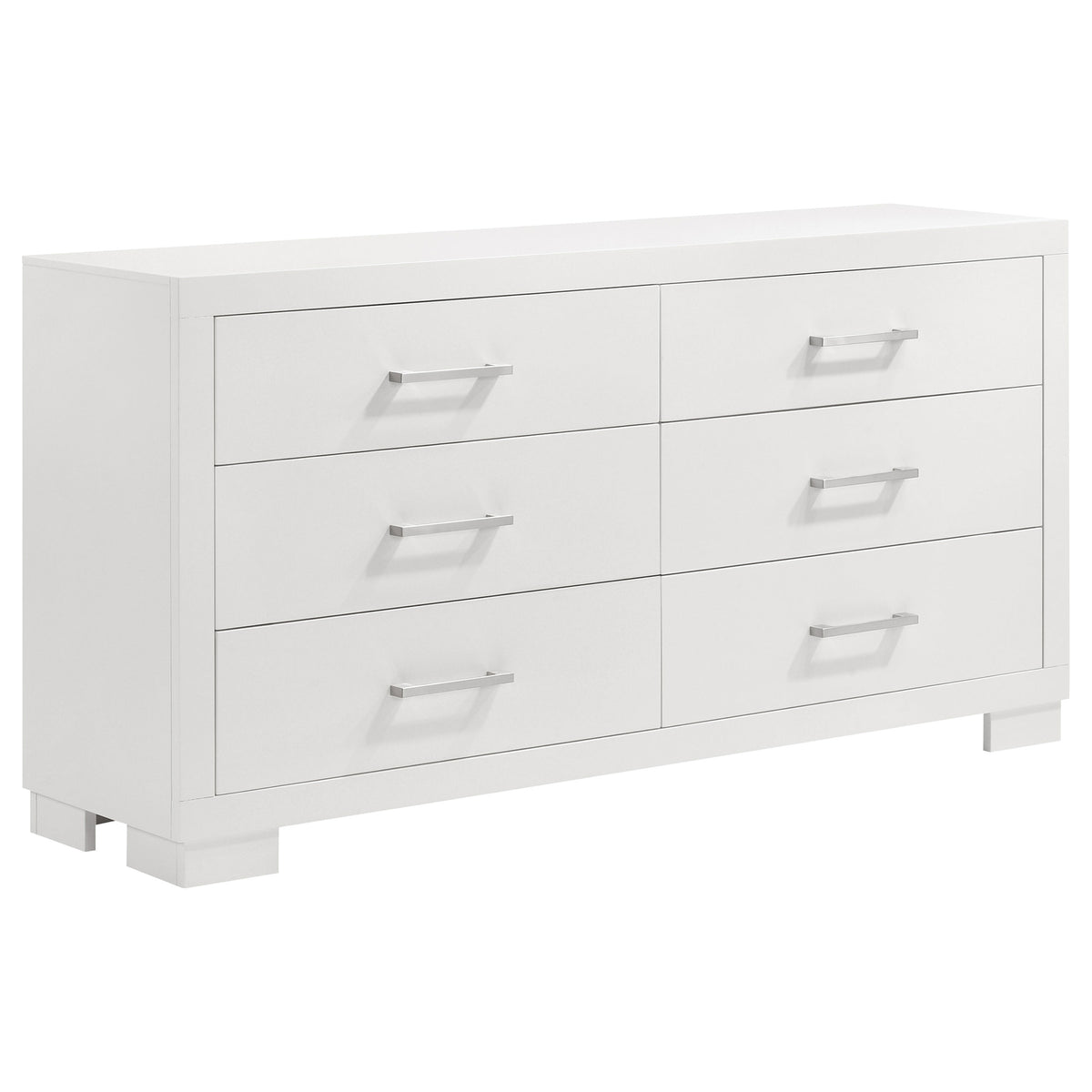 Jessica 5-piece LED Bedroom Set - Queen, Snow White