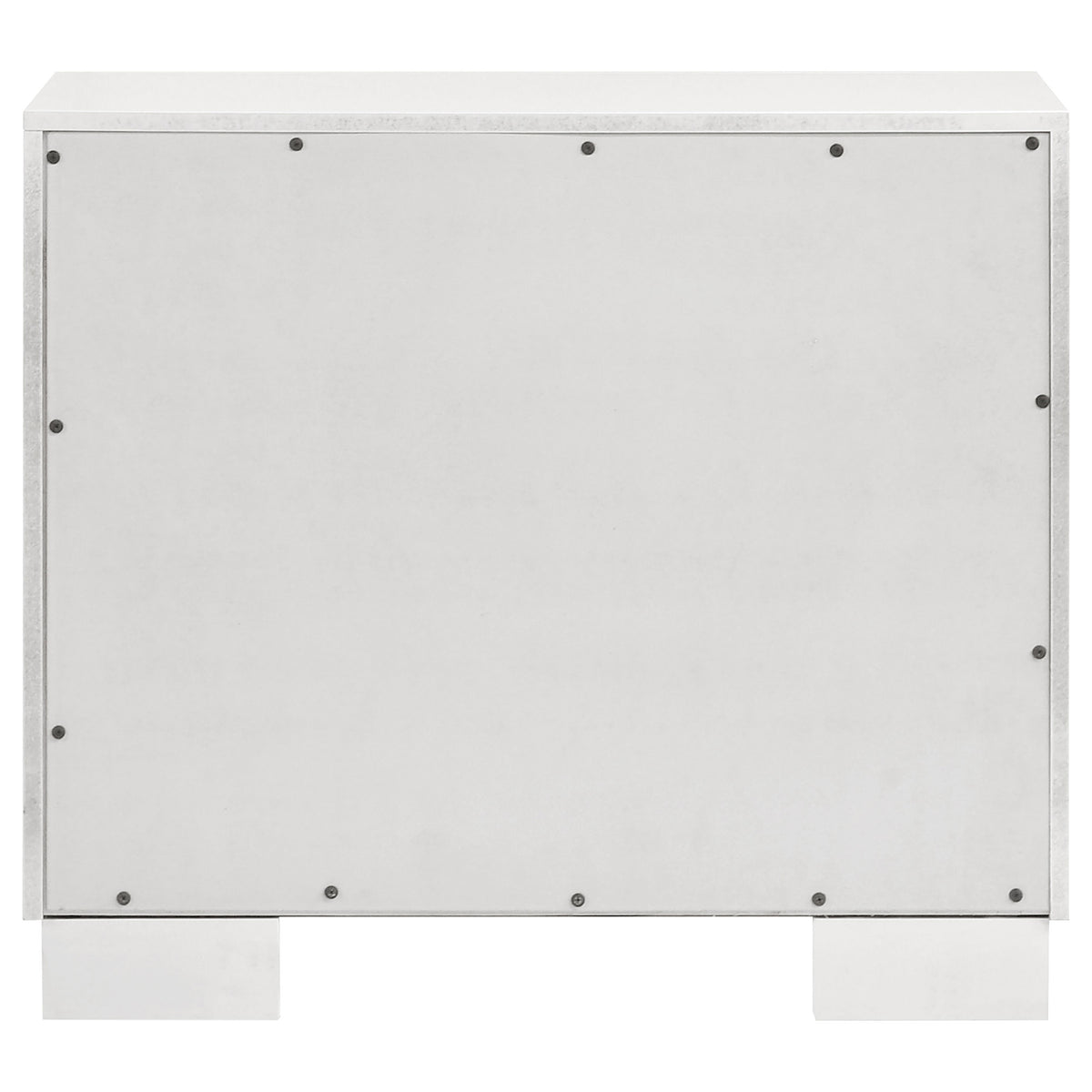 Jessica 2-drawer Nightstand - Snow White