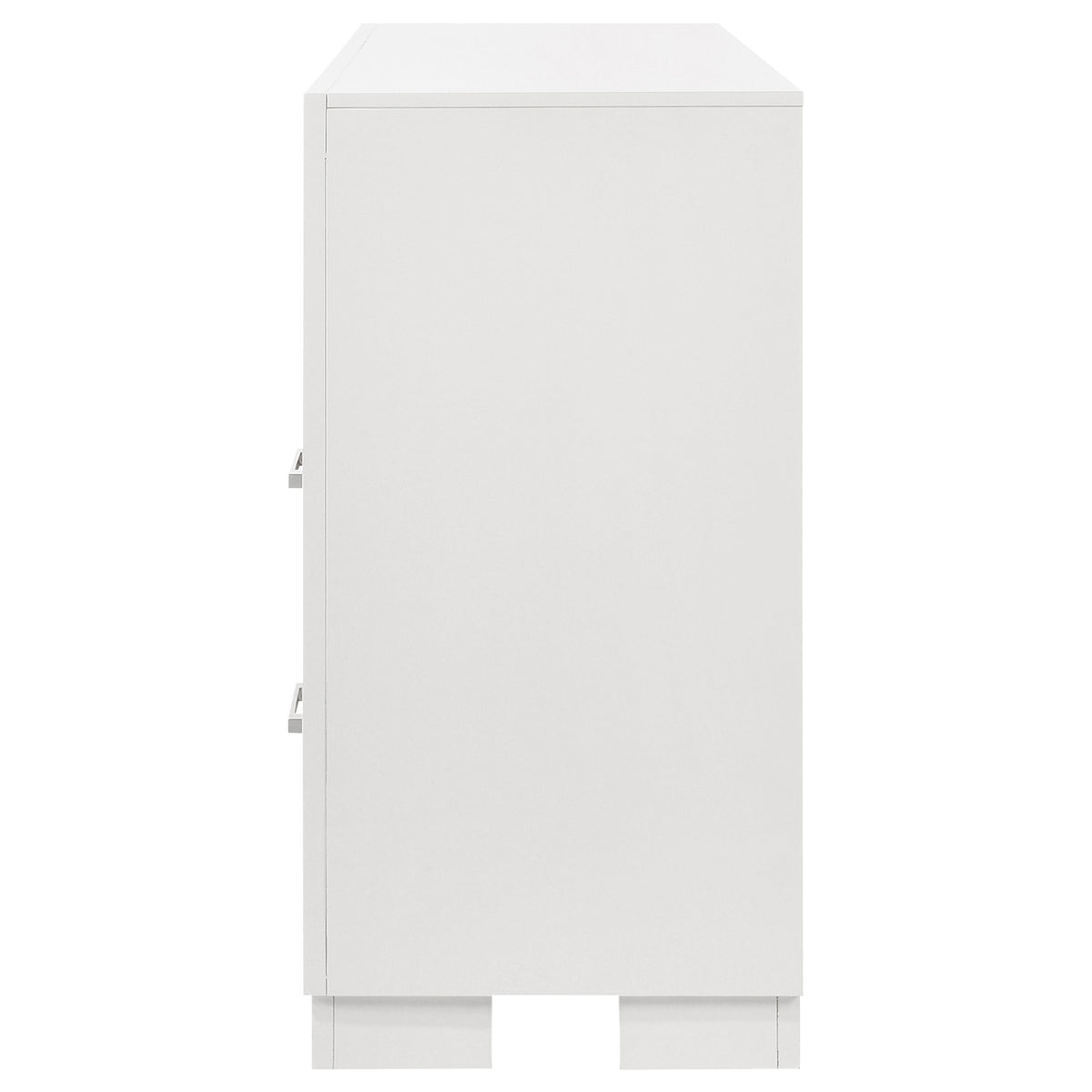 Jessica 6-drawer Dresser - Snow White, Without Mirror